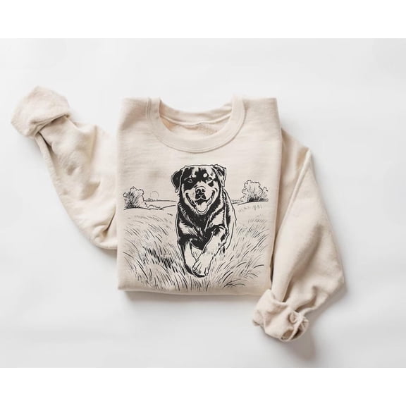 Rottweiler Sweatshirt, Dog Sweater, Dog Lover, Unisex Pullover, Animal Graphic Shirt545 Tshirt All Size S-5XL