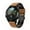Black-Brown, variant on READ Smartwatch, 1.3 Inch Touchscreen Fitness Wristwatch, Fitness Tracker with Heart Rate Monitor, with Pedometer, Sleep Monitor, Stopwatch IP68 Waterproof Watch, for iOS and Android