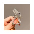 thumbnail image 3 of Rabbit Brooch Light Temperament for Men and Women Brooch Collar, 3 of 5