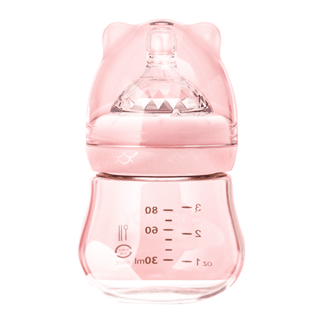 AntiColic Breastfeeding Bottles with Silicone Baby Bottle, AntiColic