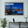 thumbnail image 4 of ArtToFrames 38x26 Inch - 97x66 CM Silver Puzzle Frame for 2000 piece Puzzles.2.00 Inch Custom MDF Puzzle Frames, Metallic Deco Silver - Comes with Economy Acrylic, 4 of 6