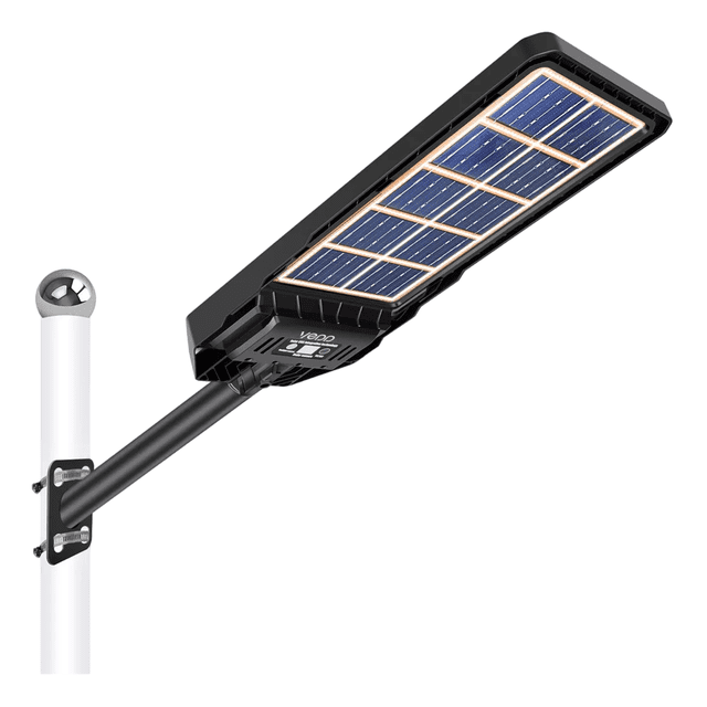 Vedd® Lámpara Led Solar Exterior Luminaria Suburbana 400w negra