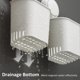 thumbnail image 3 of Paquete de 2 soportes para cepillos de dientes con ventosa, cepillo de dientes eléctrico sin taladro para ducha de pared, soporte para pasta de dientes y afeitadoras para ducha de baño JAMW Sencillez, 3 of 5