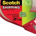thumbnail image 6 of Scotch Sure Start Shipping Packaging Tape with Dispenser 1.88 in x 38.2 yd Clear, 12-Pack, 6 of 12