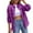 Dark Purple, variant on Yigetop Oversized Denim Jacket Women, Denim Jacket Women's Long Sleeve Trucker Jacket with Pockets Lightweight Short Oversize Transition Jacket Casual Denim Jacket Summer Jean Jacket Women Black L