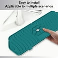 thumbnail image 5 of Cheers.US Kitchen Sink Splash Guard, Silicone Faucet Handle Drip Catcher Tray, Washers Faucet Absorbent Mat, Sink Protectors for Kitchen Sink, Sink Mat for Farmhouse, 5 of 7