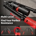thumbnail image 4 of EAST MOUNT Chest Expander, 3-in-1 Hydraulic Twister Arm Trainer 15-Level 30-440LB Adjustable Resistance with Ab Roller for Chest, Arms & Core Strength Training at Home, 4 of 9