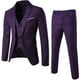 thumbnail image 2 of Traje casual de negocios de primavera de tres piezas para novio, padrino de boda, traje de un botón, 2 of 5
