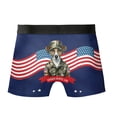 thumbnail image 2 of Happy Father's Day Honoring Veterans Jack Russell Terrier in Army Uniform All Over Print Boxer Briefs Underwear for Men Dad Parson Jack Dog Lover - 13007, 2 of 6