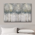 thumbnail image 3 of wall26 Canvas Print Wall Art Green Gold Pastel Country Forest Farm Tree Landscape Nature Wilderness Illustrations Modern Art Rustic Relax/Calm Multicolor for Living Room, Bedroom, Office - 12"x1, 3 of 5