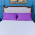 thumbnail image 5 of Ntbay Microfiber Pillowcase set - 2 Pack - Envelope Closure Pillow Cases - King - Purple, 5 of 5
