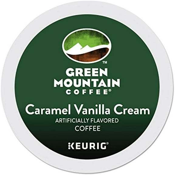 Green Mountain Coffee Roasters 6700Ct Caramel Vanilla Cream Coffee K-Cups, 96/Carton