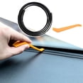 thumbnail image 5 of 1 6M Car Dashboard Rubber Seal Strip Noise Insulation Weatherstrip Utype, 5 of 9