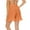 Orange, variant on Fshinging Womens Elastic Waist Shorts Summer Casual Wide Leg Fashion Drawstring Ruffle Edge With Pockets Home Pocket Ladies Hot Short