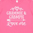 thumbnail image 4 of Inktastic Grammie and Grampie Love Me Boys or Girls Baby T-Shirt, 4 of 5
