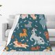 thumbnail image 1 of Balery Dogs Manta de Felpa Suave y Acogedora – Cobija de Franela Aterciopelada para Cama, Lavable y Cálida para Sofá, Mascotas, Transpirable-80"x60", 1 of 7