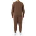thumbnail image 3 of Terra & Sky Women's Plus Size Fleece Sweatshirt and Sweatpants Set, 2-Piece, 3 of 8