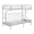 thumbnail image 1 of ACME Eclipse Twin XL over Queen Futon Bunk Bed in White, 1 of 2