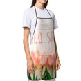 thumbnail image 4 of Rocae Hello Spring for Kitchen Aprons for Women Adjustable Cooking Kitchen Chef Apron for Men with Pockets, 4 of 7