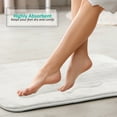 thumbnail image 4 of YouLoveIt 3pcs Memory Foam Bath Mat Bathroom Rugs Bathroom Bath Rug Set Lid Cover Soft Absorbent Bath Rugs Shower Mat Bathroom Rugs, 4 of 7