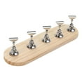 thumbnail image 2 of jiaroswwei Nail Practice Stand Magnetic Design Stable Wooden Base Detachable Nail Tips Display Holder Nail Salon Supplies, 2 of 8