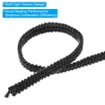 thumbnail image 5 of Uxcell 3/8"x 1/8"x73" Wood Stove Gasket, 2 Pcs Graphite Fiberglass Flat High Temperature Resistance Seal Rope, Black, 5 of 6