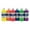 6 fluorescent colors, variant on Handy Art Washable Tempera Paint 6-Color Pint Set