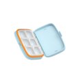 thumbnail image 2 of Bewildely Caja de almacenamiento diaria de medicamentos potable, práctica y esencial para un viaje saludable, fácil de usar Almacenamiento y organización del hogar azul seis cuadrícula, 2 of 6