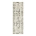 thumbnail image 2 of Unique Loom Lennon Collection Area Rug - Zal (2' x 8' Runner Ivory and Gray), 2 of 6