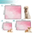 thumbnail image 3 of IAUYY Washable Pee Pads for Dogs Smallx3 Absorbent and Leak-Proof Non-Slip Reusable Puppy Pee Pads for Dogs Applicable to Playpen Potty Crate Minimalist Oil Painting, 3 of 7