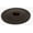 Chocolate Bronze, variant on Alno A815-34P-PA Traditional 3/4" Round Solid Brass Cabinet Knob Backplate - Polished