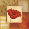thumbnail image 2 of Lewis, Kim 15x15 Gold Ornate Wood Framed with Double Matting Museum Art Print Titled - Orange Poppy II, 2 of 4
