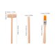 thumbnail image 3 of Juego de 3 herramientas de excavación de dinosaurios: cepillo pequeño, cincel de madera, martillo. Juguete educativo para ciencia, tecnología, ingeniería y matemáticas (STEM)., 3 of 8