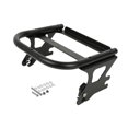 thumbnail image 2 of DYNWAVECA Tail Rack Motorcycle Rear Luggage Rack Sturdy Direct Replaces with Docking Hardware Kit Upgrade Parts Detachable Rear Carrier Black, 2 of 10