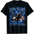 thumbnail image 3 of 250th Anniversary Mens Patriotic T Shirts USA Flag Retro 1776-2026 Graphic Tee for Men Vintage Independence Day Crewneck Tshirt 4, 3 of 6