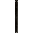 thumbnail image 5 of Ekena Millwork 1 1/2"W x 12"D x 15"H Ashford Single, Wrought Iron Bracket, (Single center brace), Antiqued Warm Silver, 5 of 8