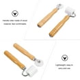 Voiceine 2pcs Wallpaper Construction Tools Seam Flat Roller Wheel
