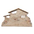 thumbnail image 4 of Nativity Scene, Exquisite Workmanship Resin Material Christmas Manger Shed Statue Durable  For Gifts, 4 of 8