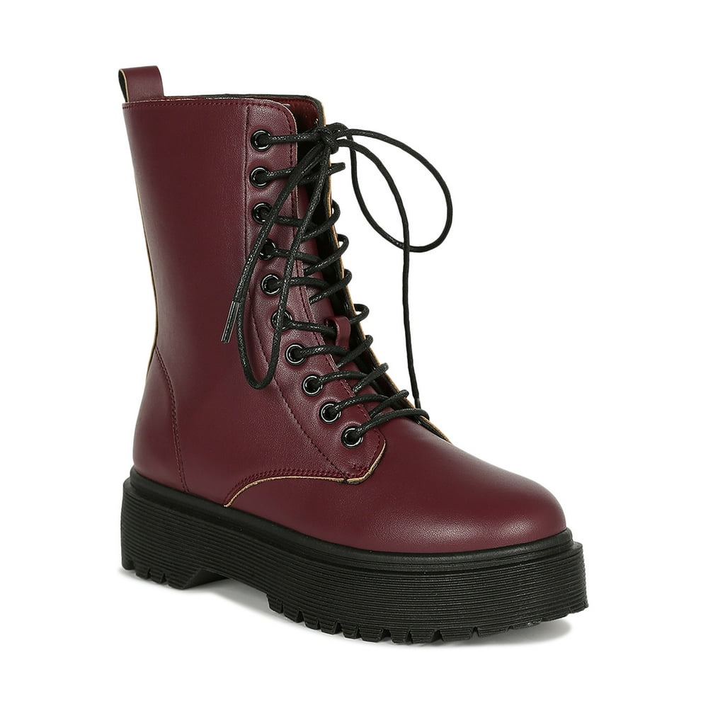 catherine lace up lug sole boot wide width available
