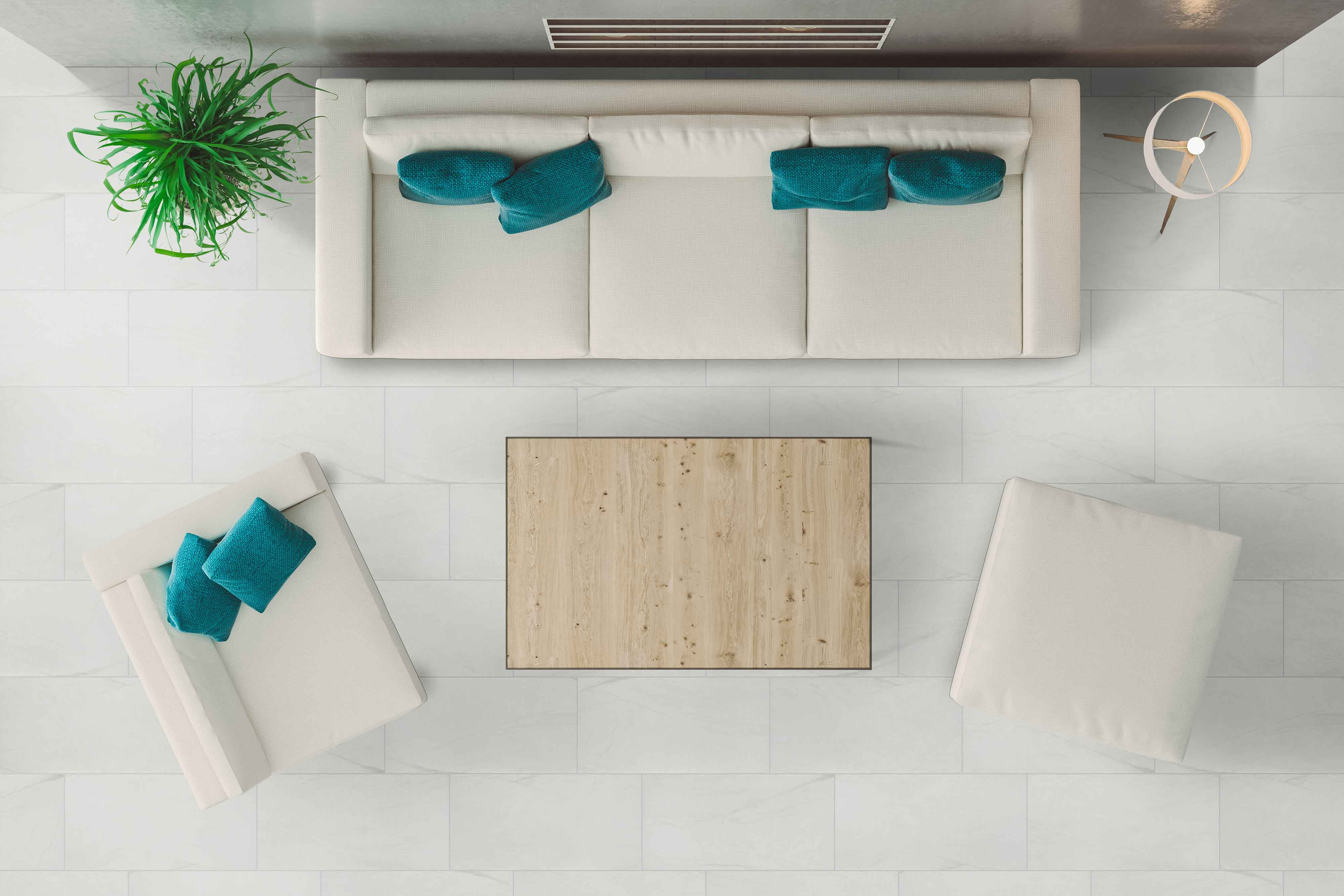 Anastasia White 12 In. X 24 In. Polished Porcelain Floor And Wall Tile (16 Sq. Ft./Case)