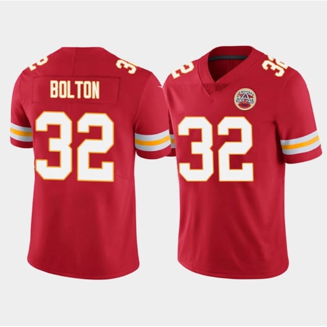 Camiseta De Rugby Chiefs Bordada N.° 32 Bolton Summer Style Rugby Red Sportswear-Xl