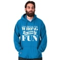 thumbnail image 5 of Funny Wrong is More Fun Attitude Joke Hoodie Sweatshirt Women Men Brisco Brands M, 5 of 6