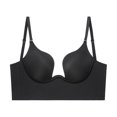 thumbnail image 4 of asdoklhq Summer Fall Sports Bras for Women 2026,Womens Fashion Plus Women's Underwear Thin U-Shaped Large Backless Bra Traceless Beautiful Back Underwear with Underwire Bra, 4 of 6