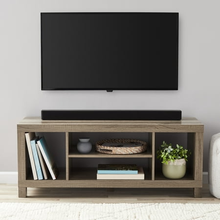 Mainstays TV Stand for TVs up to 42", Rustic Oak