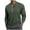 Army Green, variant on Xzbqbs Mens Henly Long Sleeve Shirts Waffle Button Down Casual Pullover Tops Fashion Lightweight Crew Neck Color Block Shirts