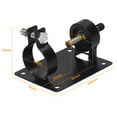 thumbnail image 3 of Support de Siège de Découpe de Perceuse Électrique 10mm Support de Perceuse Manuelle Cutter avec 2 Clés pour Découper Polir Moudre, 3 of 8