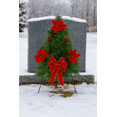 thumbnail image 5 of Sympathy Silks Artificial Christmas Tree on 30 Inch Easel for Outdoor Memorials, 5 of 5