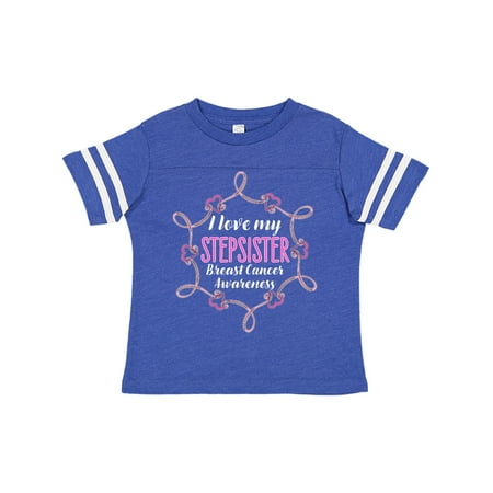 

Inktastic I Love My Stepsister- Breast Cancer Awareness Gift Toddler Boy or Toddler Girl T-Shirt