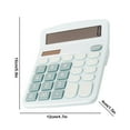 thumbnail image 2 of sruoe Calculators, 12 Digits Large Display, Basic Calculators, Handheld Desk Calculator, Pocket Calculator, Standard Function Calculator for Office, Home, Learen, Business Use, 2 of 6