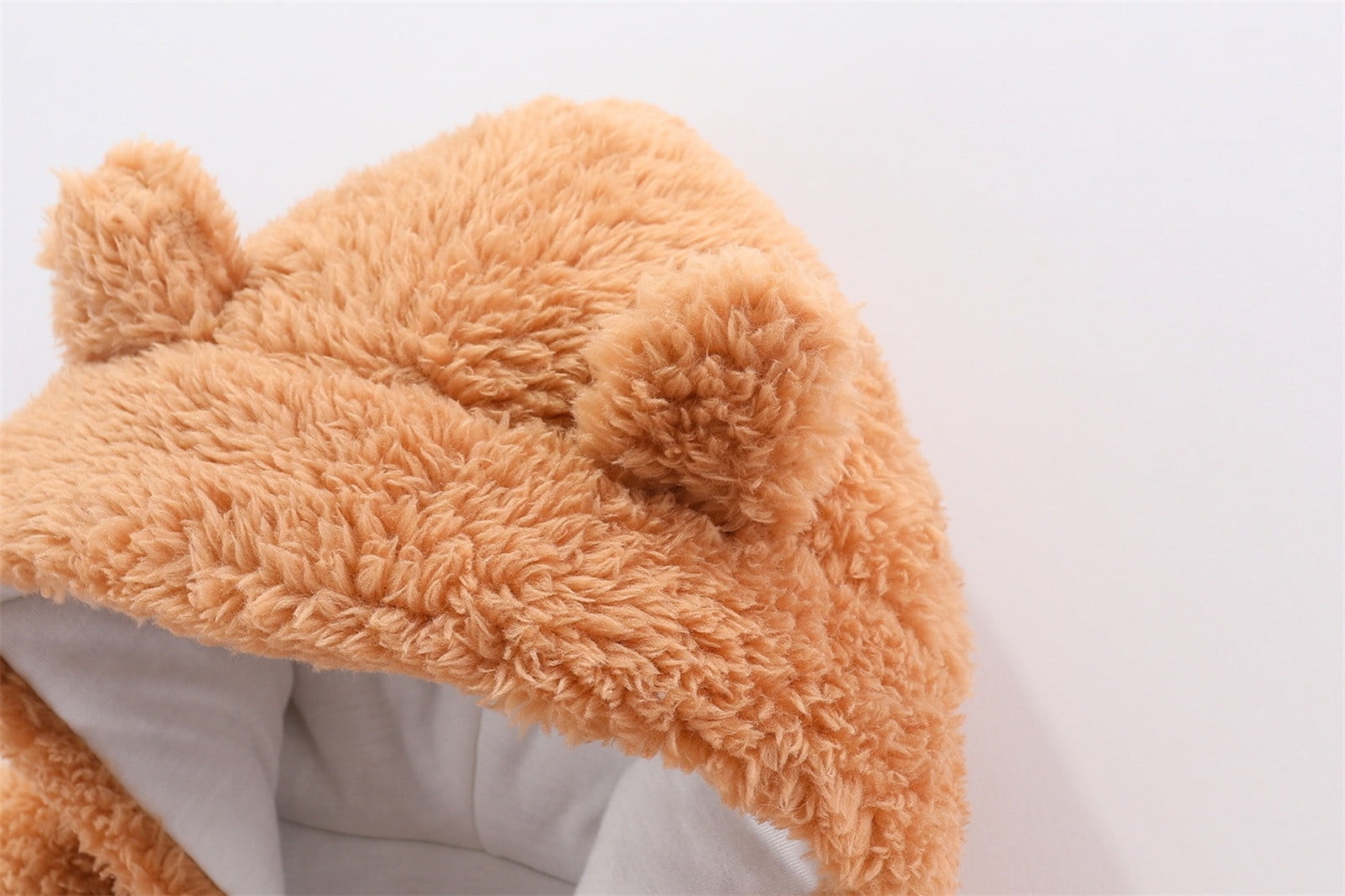 Snowsuit Baby Girl Hoodie Bear Ear Baby Romper Warm Outfits Baby Girl Cute Baby Girl Clothes 0-3 Months